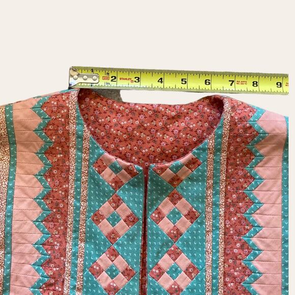 Homemade, micro quilted vest size small - Picture 9 of 9